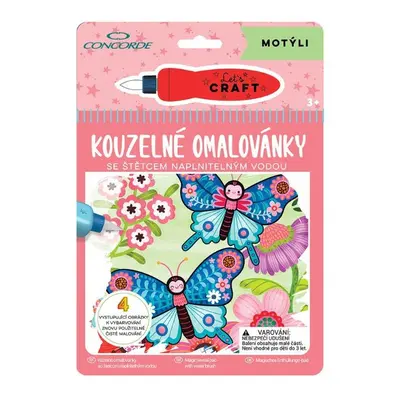 Concorde Kouzelné omalovánky - motýli