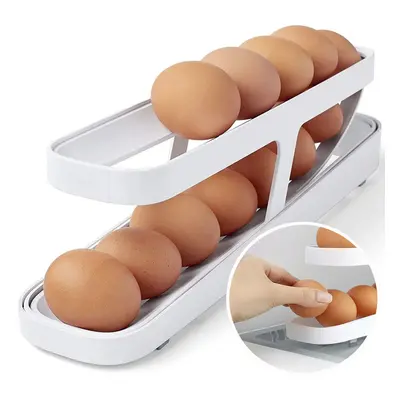 De Gusto Automatický podavač vajec EGG SLIDER 36 x 8 x 10 cm, bílá