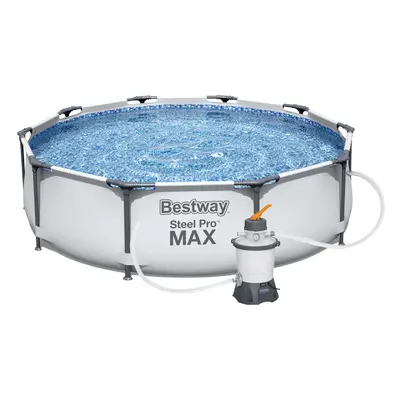 Bestway 56406PFS Bazén Steel Pro Max 3,05 x 0,76 m s pískovou filtrací STANDARD EVO 3596 l/hod