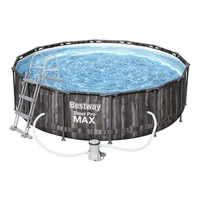 Bestway Bazén Steel Pro Max Wood 3,66 x 1 m - 5614X