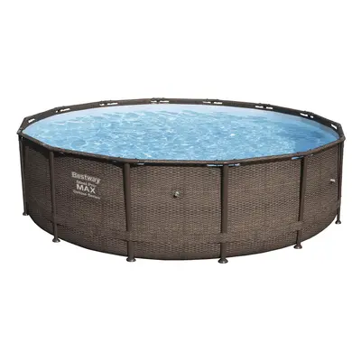 Bestway Bazén Steel Pro Max Rattan 3,66 x 1 m - 16609