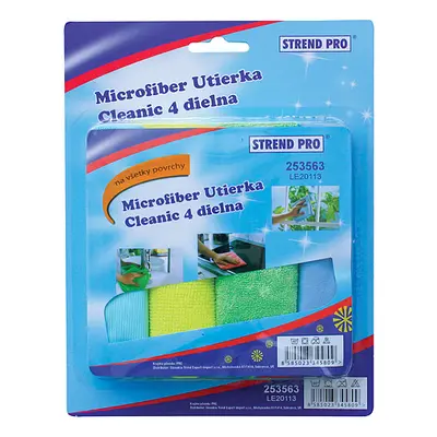 STREND PRO Utěrky Microfiber Cleonix 4 ks