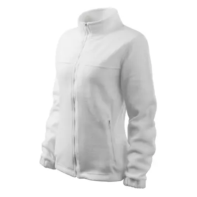 ESHOP - Mikina dámská fleece Jacket 504 - XS-XXL - bílá /zdrav