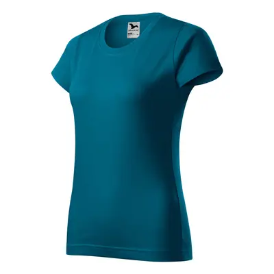 Triko dámské Basic 134 - XS-XXL - petrolejová