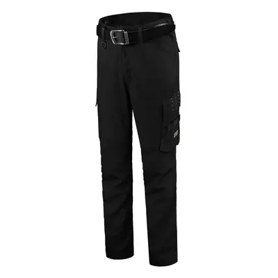 Pracovní kalhoty unisex WORK PANTS TWILL T64 - černá