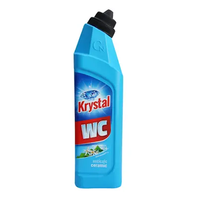 Prostředek čistící, KRYSTAL WC, na keramiku, modrý, 750 ml