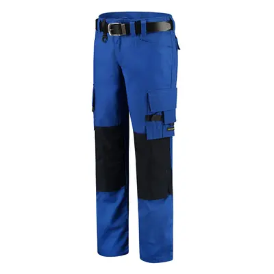 Pracovní kalhoty unisex CANVAS WORK PANTS T61 - královská modrá