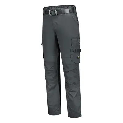 Pracovní kalhoty unisex WORK PANTS TWILL CORDURA T63 - tmavě šedá