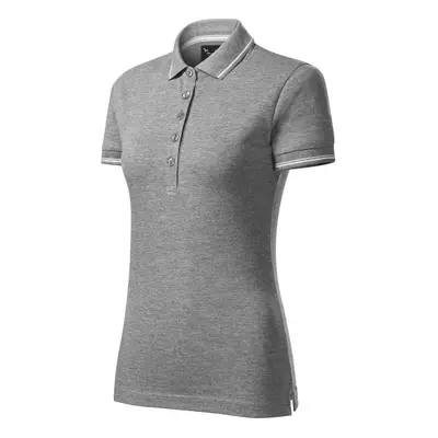 Polokošile dámská Malfini Perfection Plain 253 - S-XXL - tmavě šedý melír