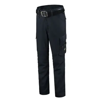 Pracovní kalhoty unisex WORK PANTS TWILL T64 - námořní modrá