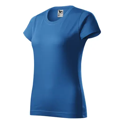 Triko dámské Basic 134 - XS-XXL - azurově modrá