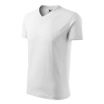 ESHOP - Triko V-neck 102- S-XXL - bílá