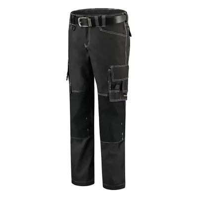 Pracovní kalhoty unisex CANVAS WORK PANTS T61 - tmavě šedá