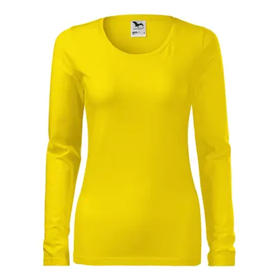 Triko dámské SLIM 139 - XS-XXL - žlutá