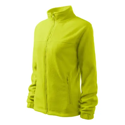 Mikina dámská fleece Jacket 504 - XS-XXL - limetková