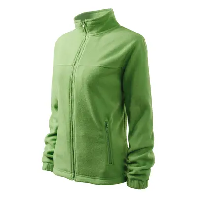 Mikina dámská fleece Jacket 504 - XS-XXL - trávově zelená