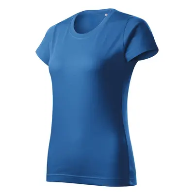 Triko dámské BASIC FREE F34 - XS-XXL - azurově modrá