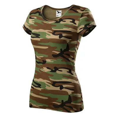 Triko dámské Camo Pure C22 - XS-XXL - camouflage brown