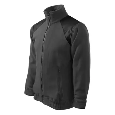 ESHOP - Mikina fleece unisex Jacket HI-Q 506 - ocelově šedá