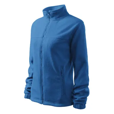 Mikina dámská fleece Jacket 504 - XS-XXL - azurově modrá