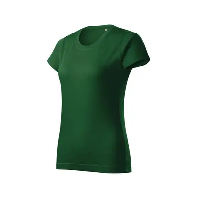 Triko dámské BASIC FREE F34 - XS-XXL - Lahvově zelená