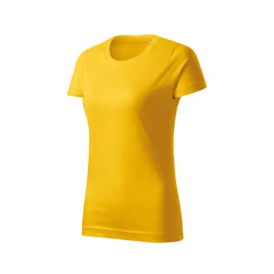 Triko dámské BASIC FREE F34 - XS-XXL - žlutá