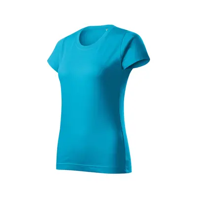 Triko dámské BASIC FREE F34 - XS-XXL - tyrkysová