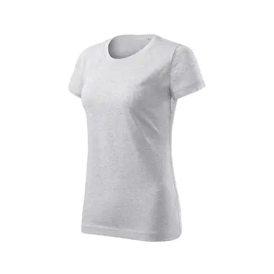 Triko dámské BASIC FREE F34 - XS-XXL - světle šedý melír