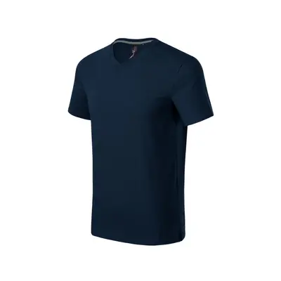 Tričko ACTION V-NECK, pánské, S-XL- námořní modrá