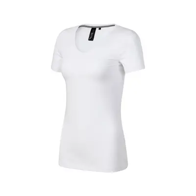 Tričko ACTION V-NECK, dámské, S-XL- bílá