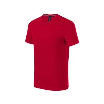 Tričko ACTION V-NECK, pánské, S-XL- formula red