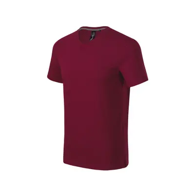 Tričko ACTION V-NECK, pánské, S-XL- garnet