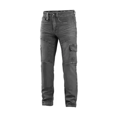 Kalhoty jeans CXS ALBI, pánské, šedá