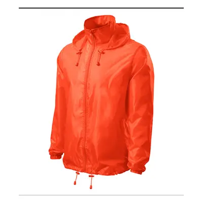 ESHOP - Bunda unisex větrovka Windy 524 - neon orange