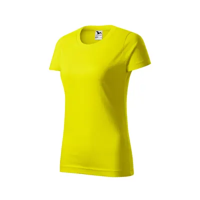 Triko dámské Basic 134 - XS-XXL - citronová