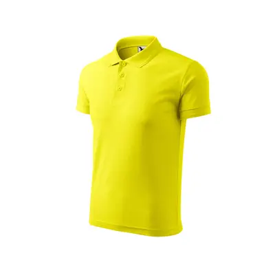 ESHOP - Polokošile Pique Polo 203 - citronová