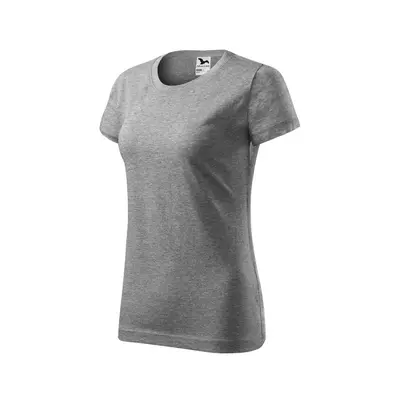 ESHOP - Triko dámské Basic 134 - XS-XXL - tmavě šedý melír