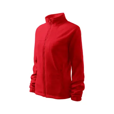 Mikina dámská fleece Jacket 504 - XS-XXL - červená