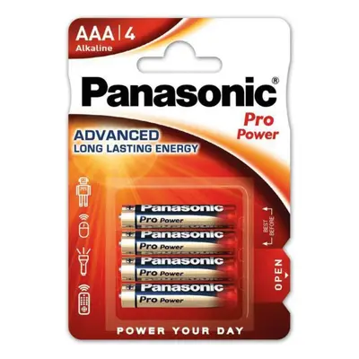 Mikrotužkové baterie Pro Power Gold - 4x AAA - Panasonic