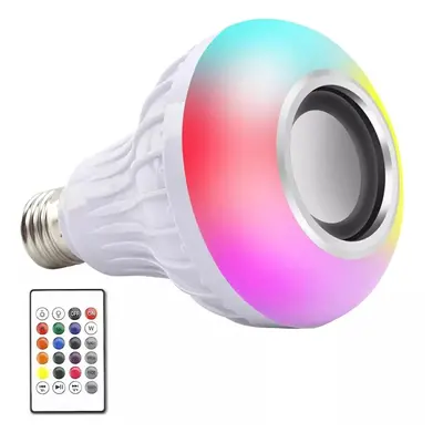 Zaparkorun LED RGB barevná žárovka s Bluetooth reproduktorem