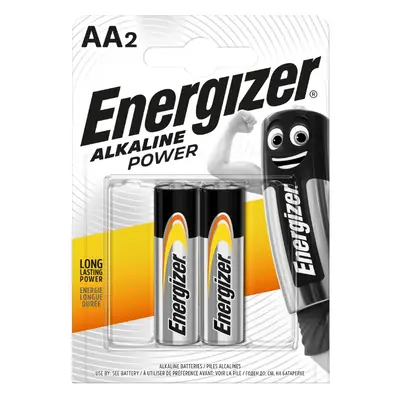 Tužkové baterie Alkaline Power - 2x AA - Energizer