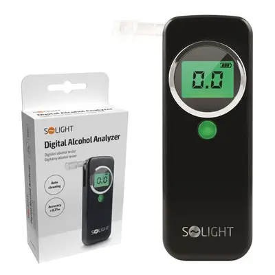 Alkohol tester 1T07 - 0,0 - 1,5 ‰ BAC - citlivost 0,2 ‰ - Solight