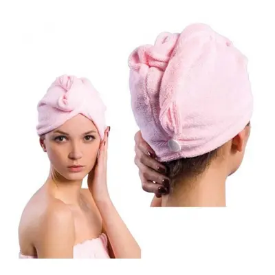 Zaparkorun Ručník - turban na vysoušení vlasů pro děti - modrý