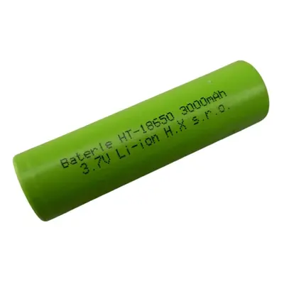 Zaparkorun Průmyslová dobíjecí baterie HT-18650 (3000mAh, 3,7V, Li-ion) - 1. kus