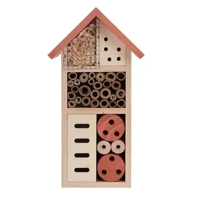 insect hotel Dřevěný hotel pro hmyz - 13 x 8,5 x 26 cm