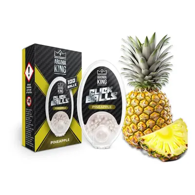 Praskací kuličky Aroma King - Ananas - 100 ks