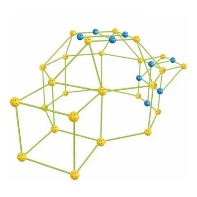 Zaparkorun Stavebnice dětské pevnosti Funstruction - 51+36 ks