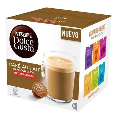 Nescafé Dolce Gusto Kapsle Dolce Gusto - Café Au Lait bez kofeinu - 16 ks - Nescafé