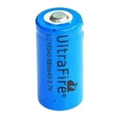 Zaparkorun Baterie W 16340 (1400mAh, 3,7V, Li-ion) - 1 kus