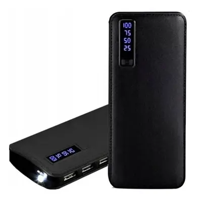 Powerbanka 20000 mAh se třemi USB porty ELWORLD YB-01 - černá